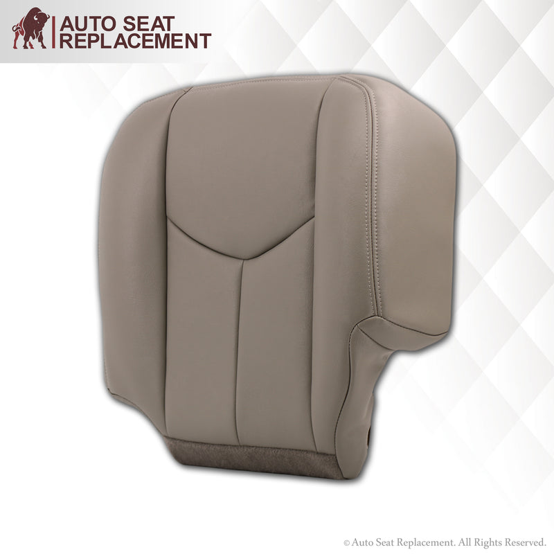 2003-2007 Chevy Tahoe/Suburban Seat Cover in Light Gray: Choose From Variations- 2000 2001 2002 2003 2004 2005 2006- Leather- Vinyl- Seat Cover Replacement- Auto Seat Replacement