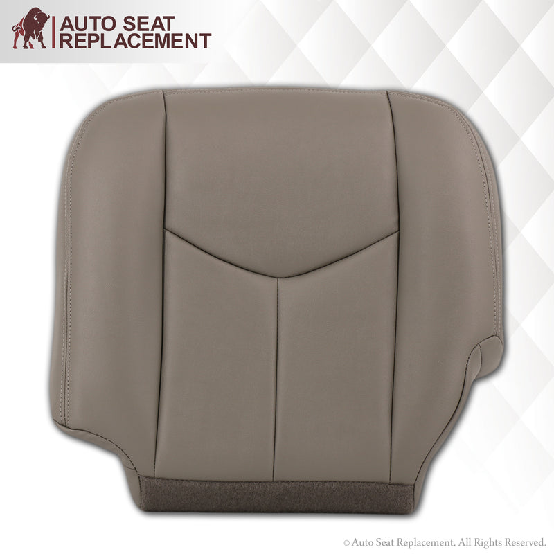2003-2007 Chevy Tahoe/Suburban Seat Cover in Light Gray: Choose From Variations- 2000 2001 2002 2003 2004 2005 2006- Leather- Vinyl- Seat Cover Replacement- Auto Seat Replacement