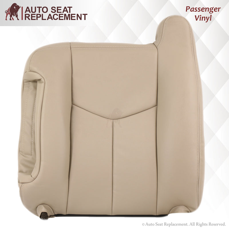 2003-2006 Chevy Tahoe/Suburban Seat Cover in Light Tan: Choose From Variation- 2000 2001 2002 2003 2004 2005 2006- Leather- Vinyl- Seat Cover Replacement- Auto Seat Replacement