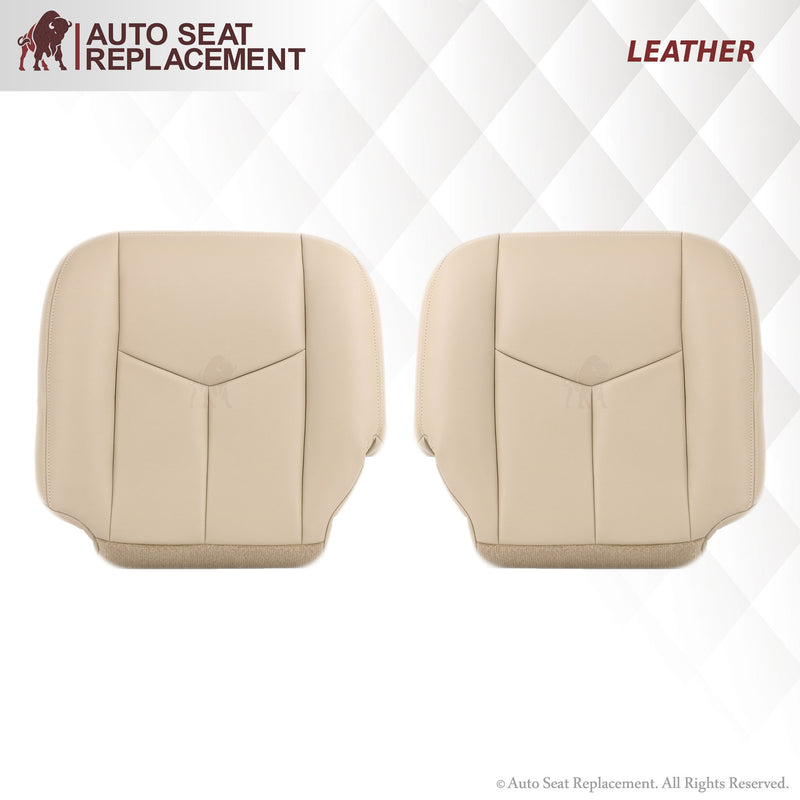 2003-2006 Chevy Tahoe/Suburban Seat Cover in Light Tan: Choose From Variation- 2000 2001 2002 2003 2004 2005 2006- Leather- Vinyl- Seat Cover Replacement- Auto Seat Replacement