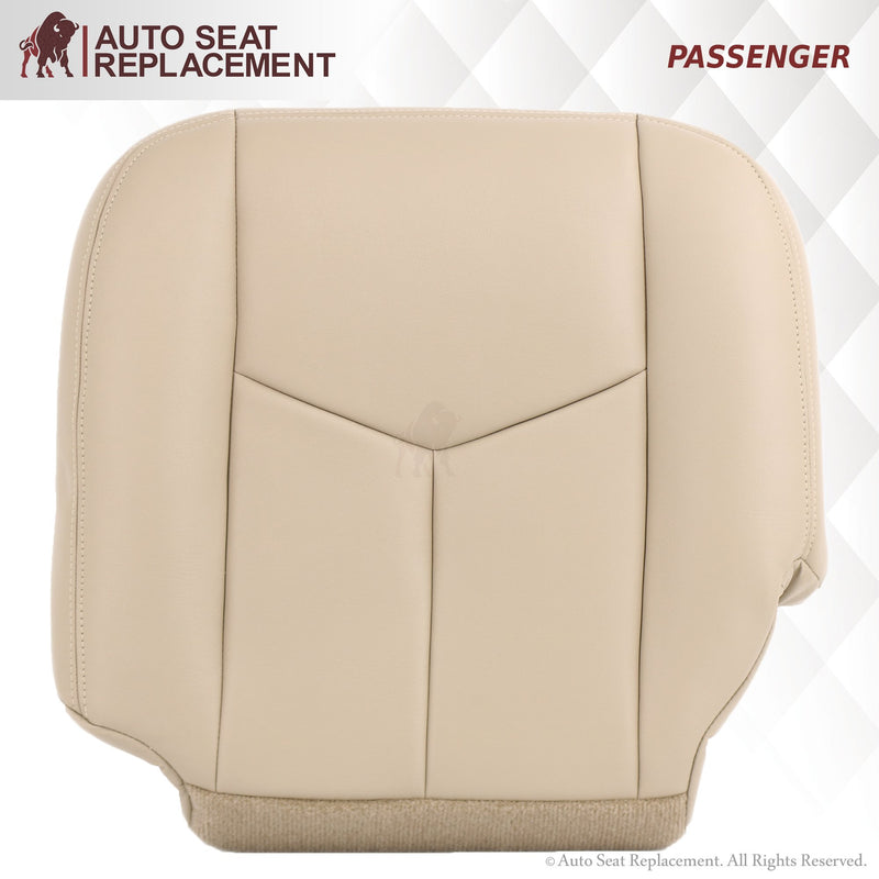2003-2006 Chevy Tahoe/Suburban Seat Cover in Light Tan: Choose From Variation- 2000 2001 2002 2003 2004 2005 2006- Leather- Vinyl- Seat Cover Replacement- Auto Seat Replacement