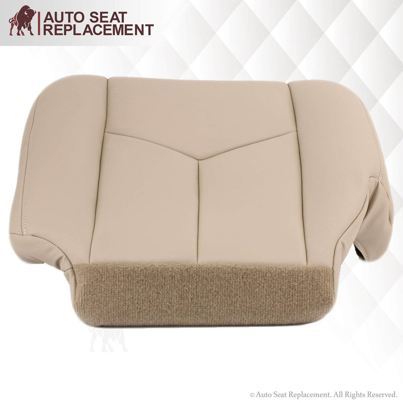 2003-2006 Chevy Tahoe/Suburban Seat Cover in Light Tan: Choose From Variation- 2000 2001 2002 2003 2004 2005 2006- Leather- Vinyl- Seat Cover Replacement- Auto Seat Replacement