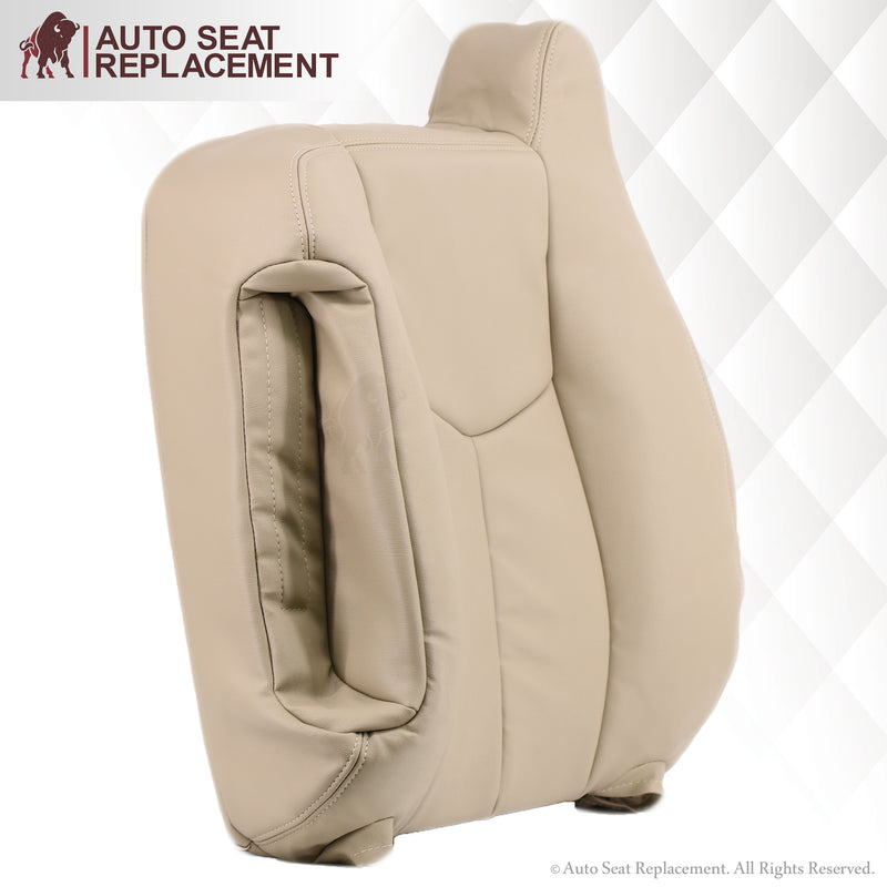 2003-2006 Chevy Tahoe/Suburban Seat Cover in Light Tan: Choose From Variation- 2000 2001 2002 2003 2004 2005 2006- Leather- Vinyl- Seat Cover Replacement- Auto Seat Replacement