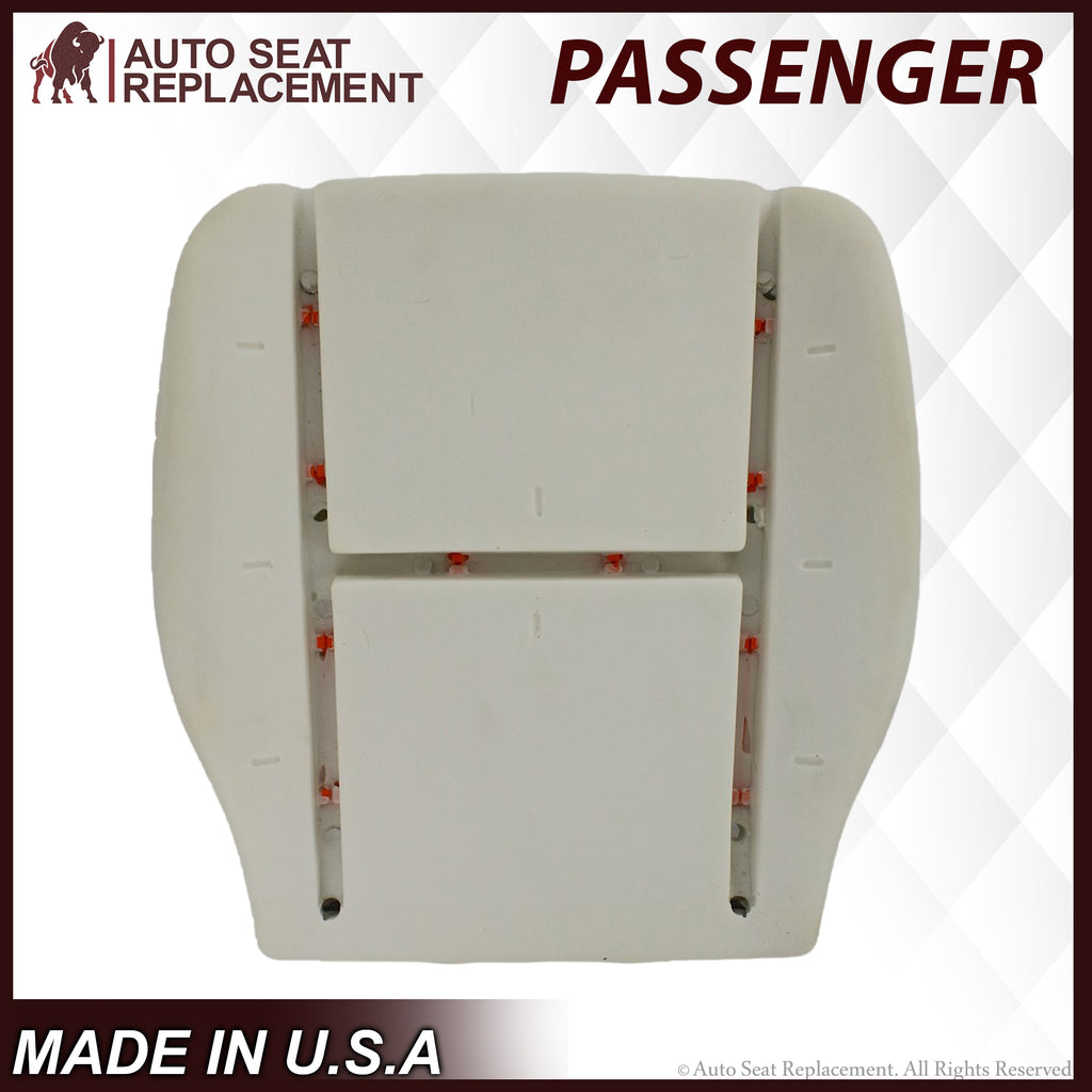 2007-2013 Chevy Avalanche Passenger Bottom Cushion Foam- 2000 2001 2002 2003 2004 2005 2006- Leather- Vinyl- Seat Cover Replacement- Auto Seat Replacement