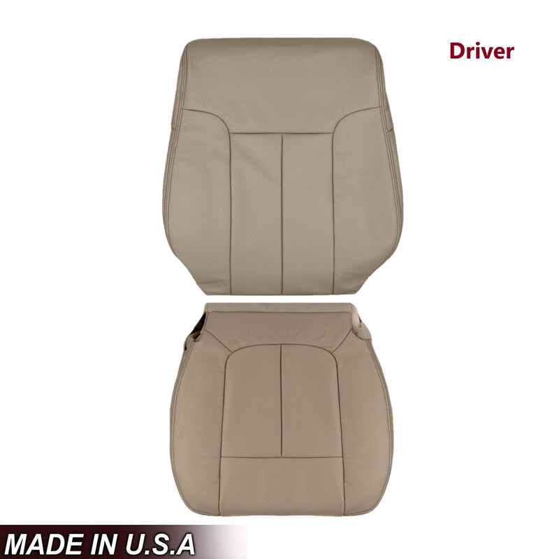 2011-2014 Ford F-150 Lariat Seat Cover Replacement in Adobe Tan: Choose From Variants