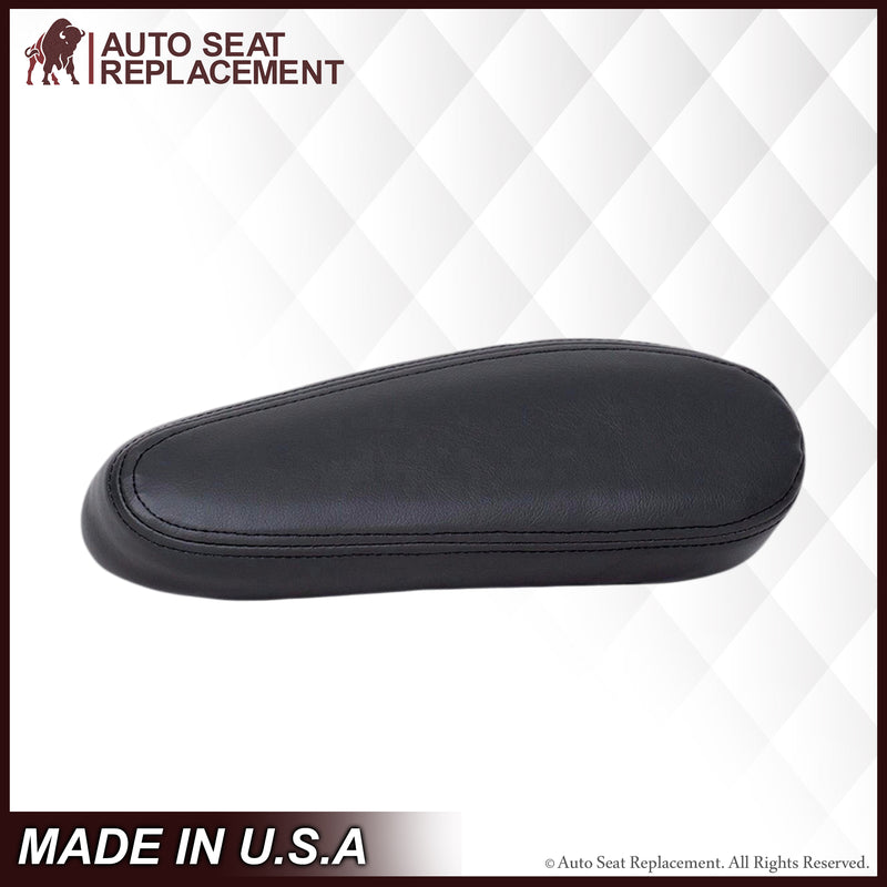 1999-2002 Chevy Silverado GMC Sierra Armrest Cover in Dark Graphite- 2000 2001 2002 2003 2004 2005 2006- Leather- Vinyl- Seat Cover Replacement- Auto Seat Replacement