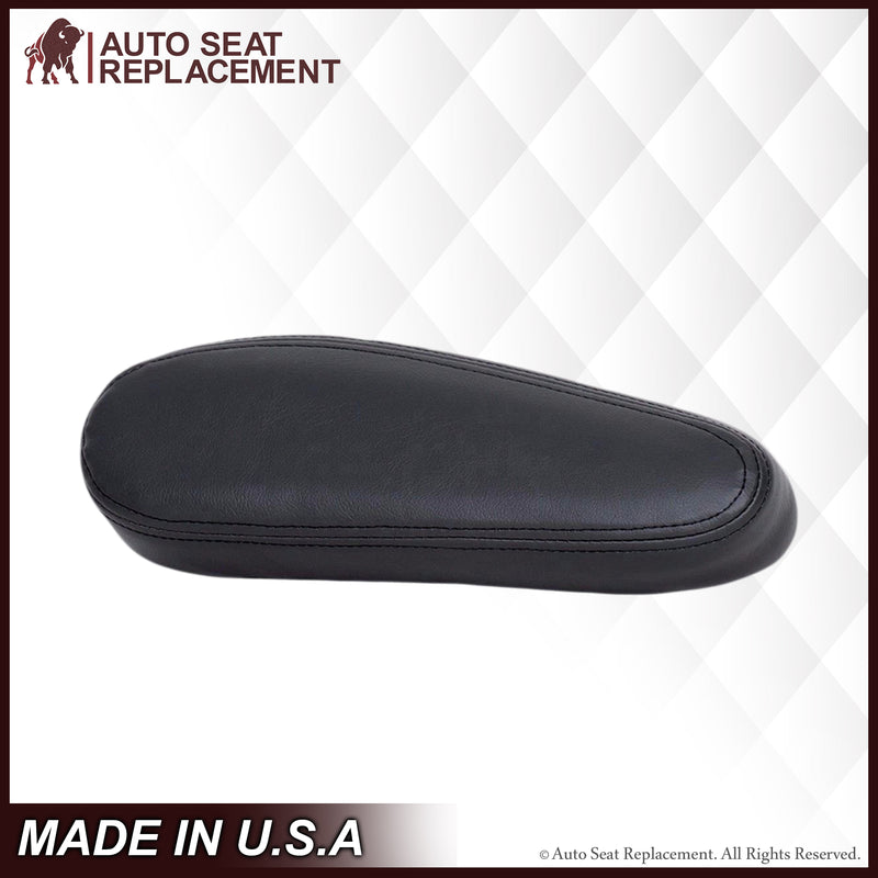 1999-2002 Chevy Silverado GMC Sierra Armrest Cover in Dark Graphite- 2000 2001 2002 2003 2004 2005 2006- Leather- Vinyl- Seat Cover Replacement- Auto Seat Replacement