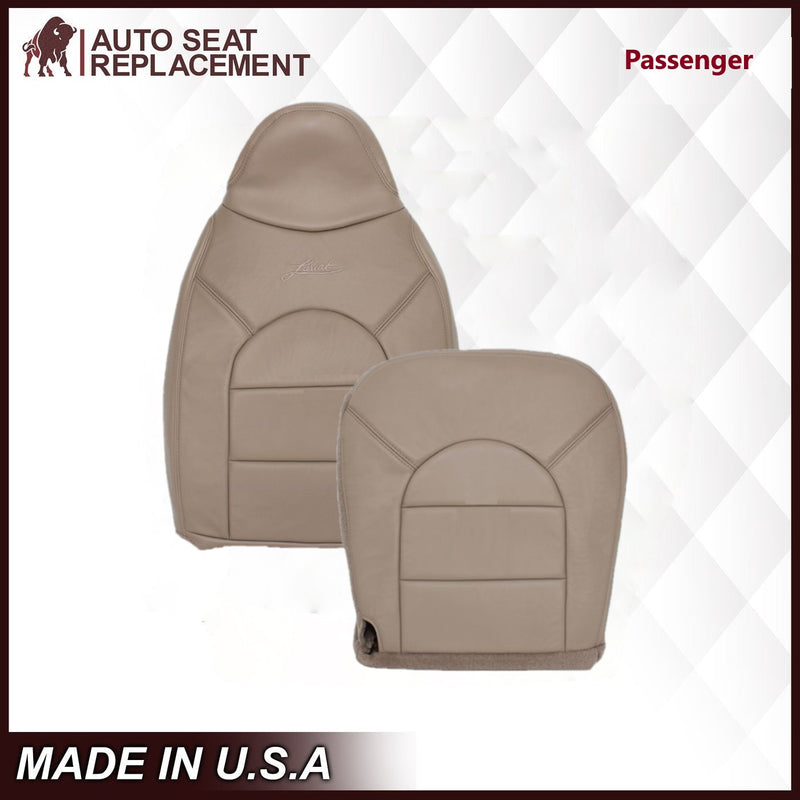 1998-1999 Ford F250 F350 Lariat Super Duty Replacement Seat Cover In Prairie "Tan"