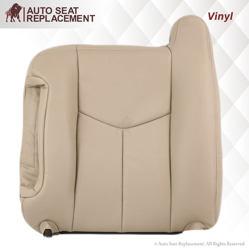 2003-2006 Chevy Tahoe/Suburban Seat Cover in Light Tan: Choose From Variation- 2000 2001 2002 2003 2004 2005 2006- Leather- Vinyl- Seat Cover Replacement- Auto Seat Replacement