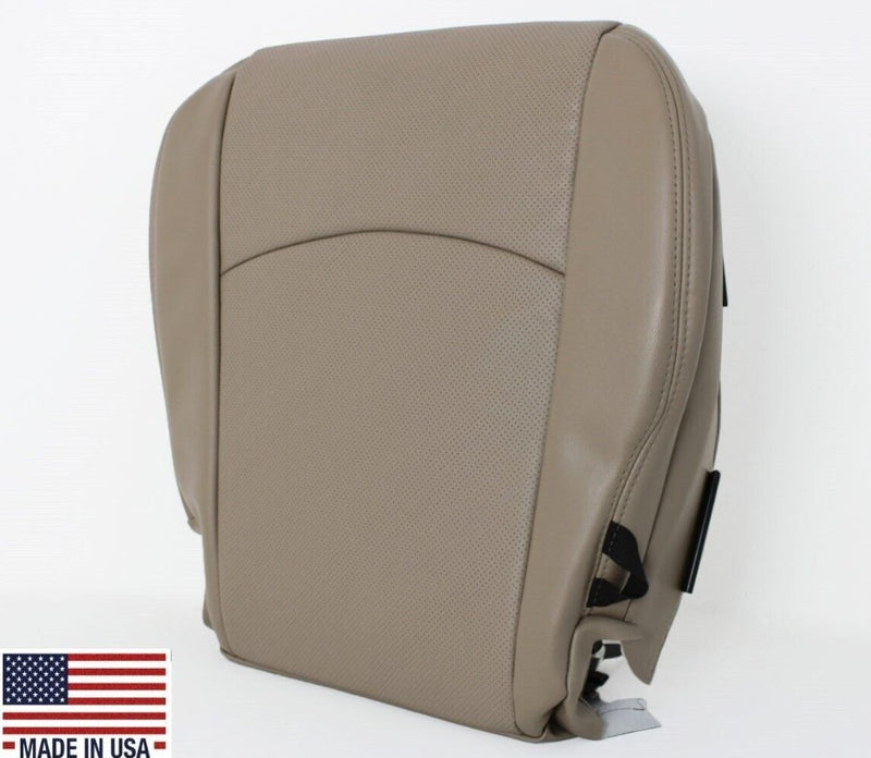 2009 2010 2011 2012 Dodge Ram 1500 2500 3500 Laramie Bottom Replacement Seat Cover in Light Pebble “Tan" With Perforated Inserts