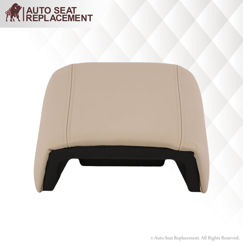 2004 Ford F150 Lariat Console Cover in Light Parchment Tan- 2000 2001 2002 2003 2004 2005 2006- Leather- Vinyl- Seat Cover Replacement- Auto Seat Replacement