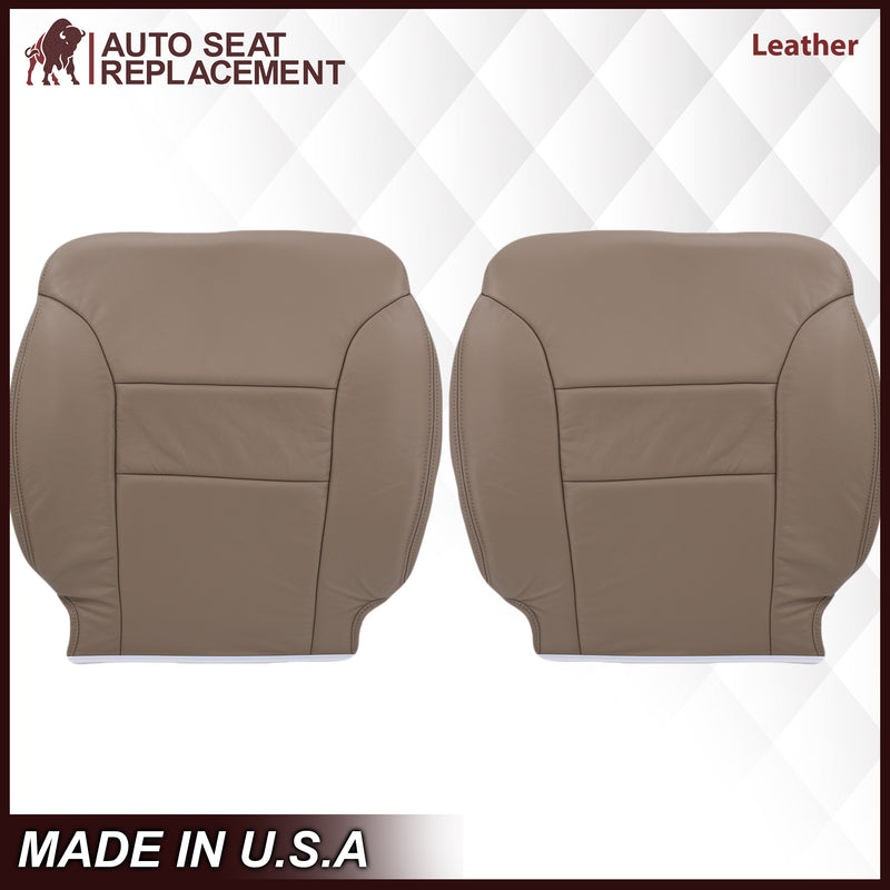 1995-1999 Chevy Tahoe/Suburban/Silverado Seat Cover in Tan (60/40 Bench Bottoms): Choose your options- 2000 2001 2002 2003 2004 2005 2006- Leather- Vinyl- Seat Cover Replacement- Auto Seat Replacement