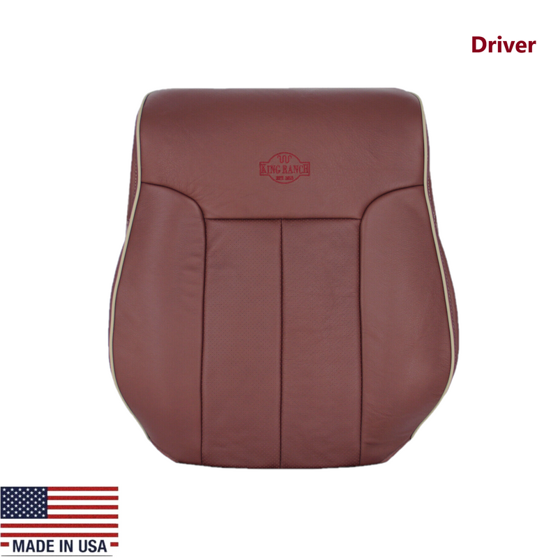 2011-2016 Ford F-250 F-350 F-450 Lariat Seat Cover Replacement in KING RANCH LEATHER: Choose From Variants