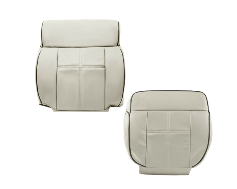 2006 2007 2008 Lincoln Mark LT Front Replacement Seat Covers in Medium Light Parchment Tan