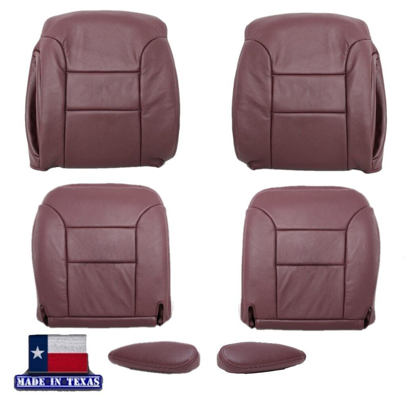 1995 1996 1997 1998 1999 Chevy Silverado LT LS Z71 Vinyl Seat Covers In Ruby Red
