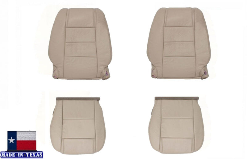 2005 2006 2007 2008 2009 Ford Mustang Coupe GT V6 Leather Seat Covers in Tan
