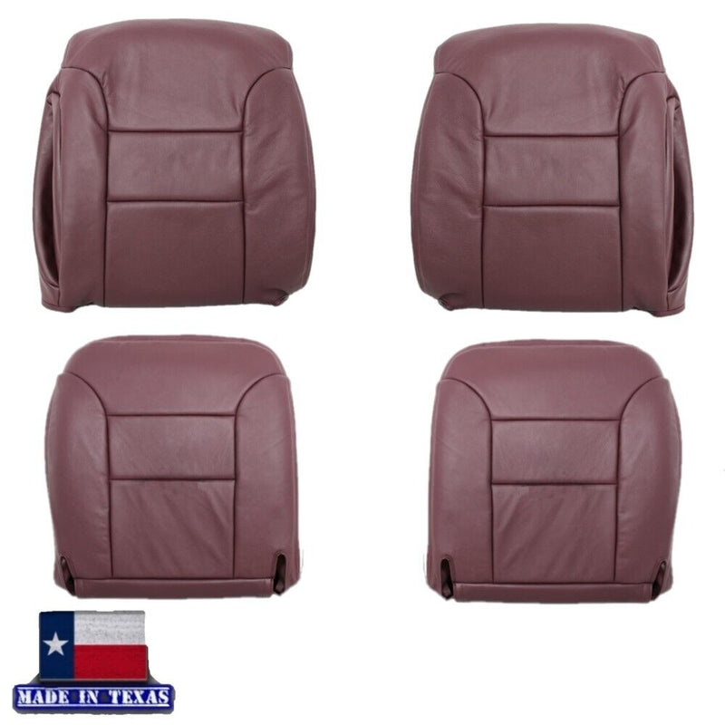 1995 1996 1997 1998 1999 Chevy Silverado LT LS Z71 Vinyl Seat Covers In Ruby Red