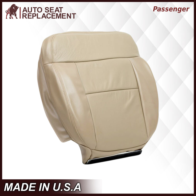 2005-2008 Ford F-150 Seat Cover in Tan: Choose Leather or Vinyl- 2000 2001 2002 2003 2004 2005 2006- Leather- Vinyl- Seat Cover Replacement- Auto Seat Replacement
