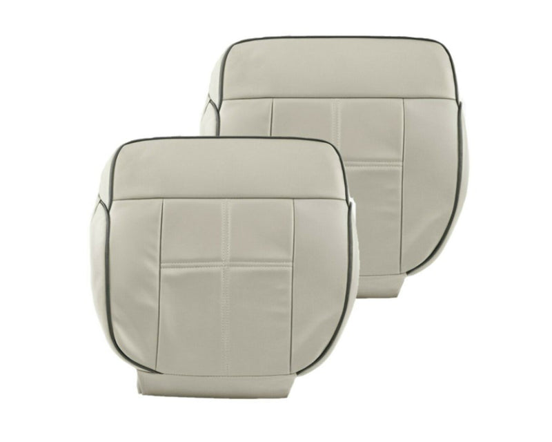 2006 2007 2008 Lincoln Mark LT Front Replacement Seat Covers in Medium Light Parchment Tan