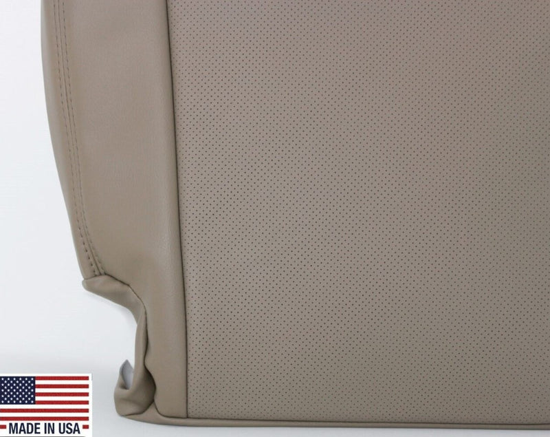2009 2010 2011 2012 Dodge Ram 1500 2500 3500 Laramie Bottom Replacement Seat Cover in Light Pebble “Tan" With Perforated Inserts