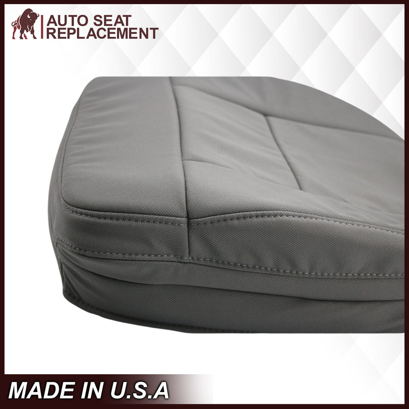 2004 2005 2006 2007 2008 Ford F150 Lariat Cloth Seat Covers in Medium Flint Gray- 2000 2001 2002 2003 2004 2005 2006- Leather- Vinyl- Seat Cover Replacement- Auto Seat Replacement