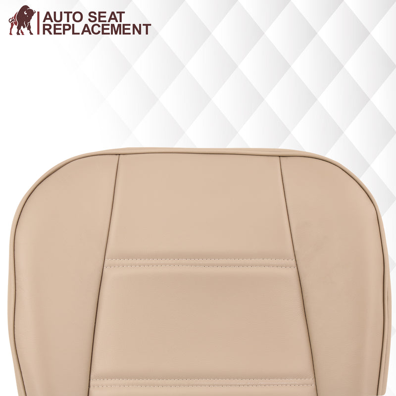 1999-2004 Ford Mustang V6 Seat Cover in Medium Parchment Tan: Choose From Variation- 2000 2001 2002 2003 2004 2005 2006- Leather- Vinyl- Seat Cover Replacement- Auto Seat Replacement