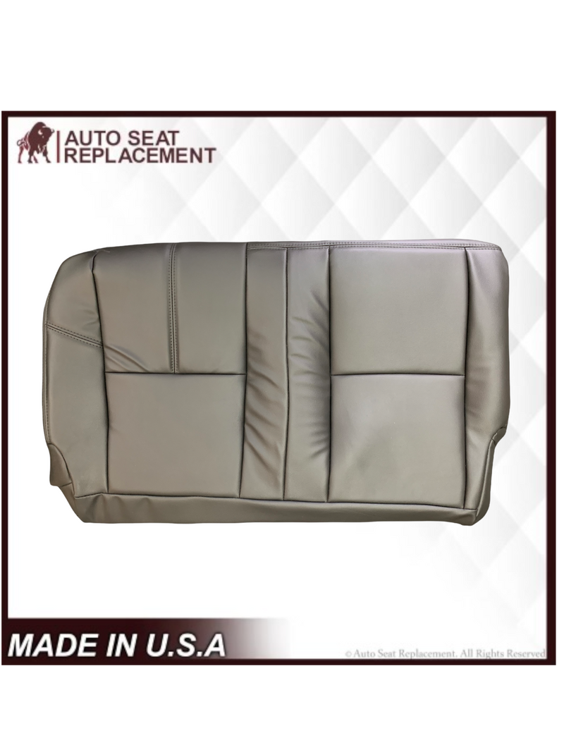 2007-2014 Chevy Tahoe/Suburban SECOND ROW BENCH 60/40 Seat Cover In Black: Choose From Variation