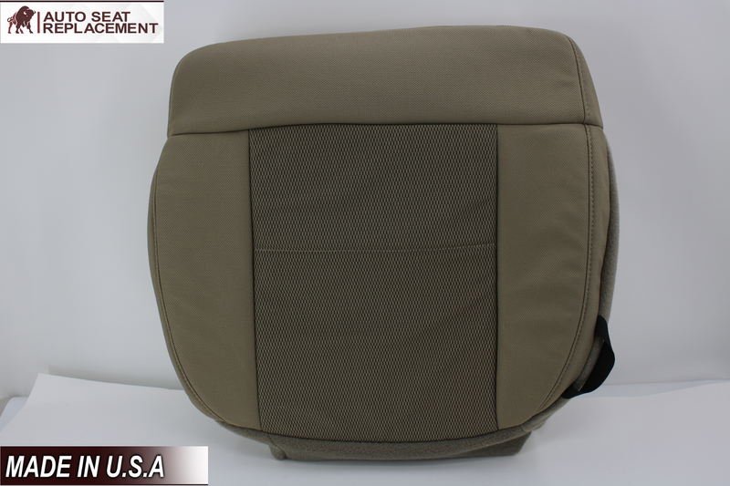 2004 2005 2006 Ford F150 XLT STX FX4 Bottom Cloth Fabric Replacement Seat Cover Tan- 2000 2001 2002 2003 2004 2005 2006- Leather- Vinyl- Seat Cover Replacement- Auto Seat Replacement